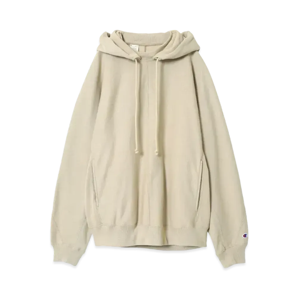 Champion x N.HOOLYWOOD Hooded Sweatshirt "Beige"