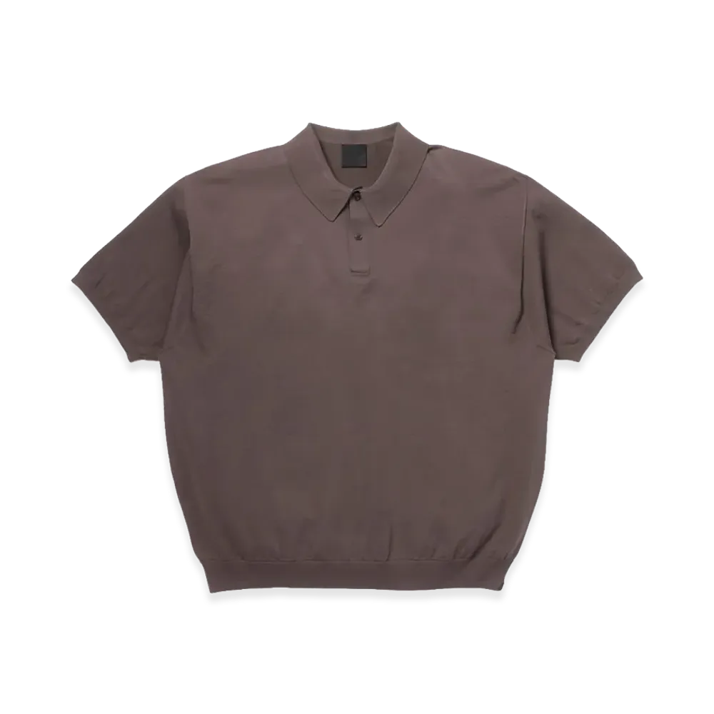 DAIWA PIER39 Tech Knit Polo S/S "Brown Gray"