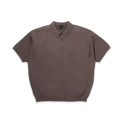 DAIWA PIER39 Tech Knit Polo S/S "Brown Gray"