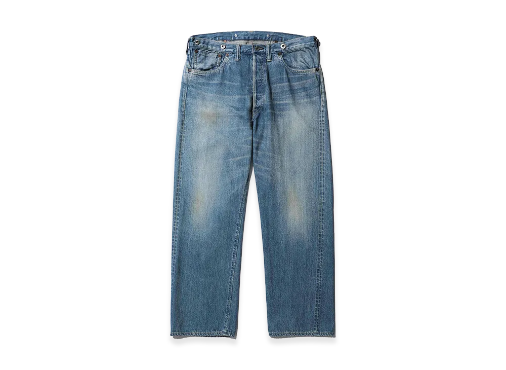 A.PRESSE No.2 Washed Denim Pants "Indigo"