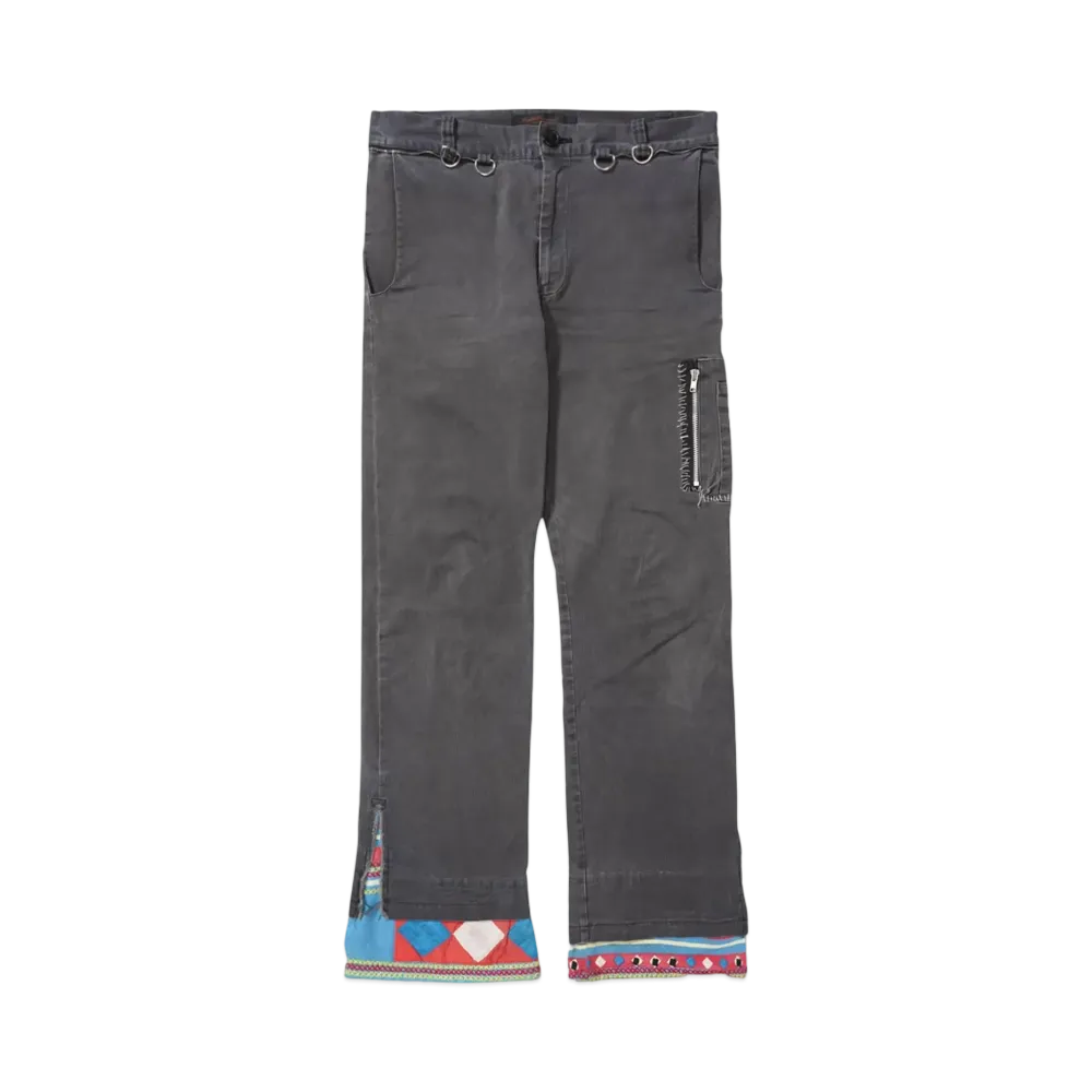 UNDERCOVER 2003SS SCAB PANTS "BLACK"