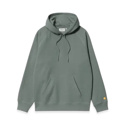 Carhartt WIP Hooded Chase Sweat "Velvet Green/Gold"