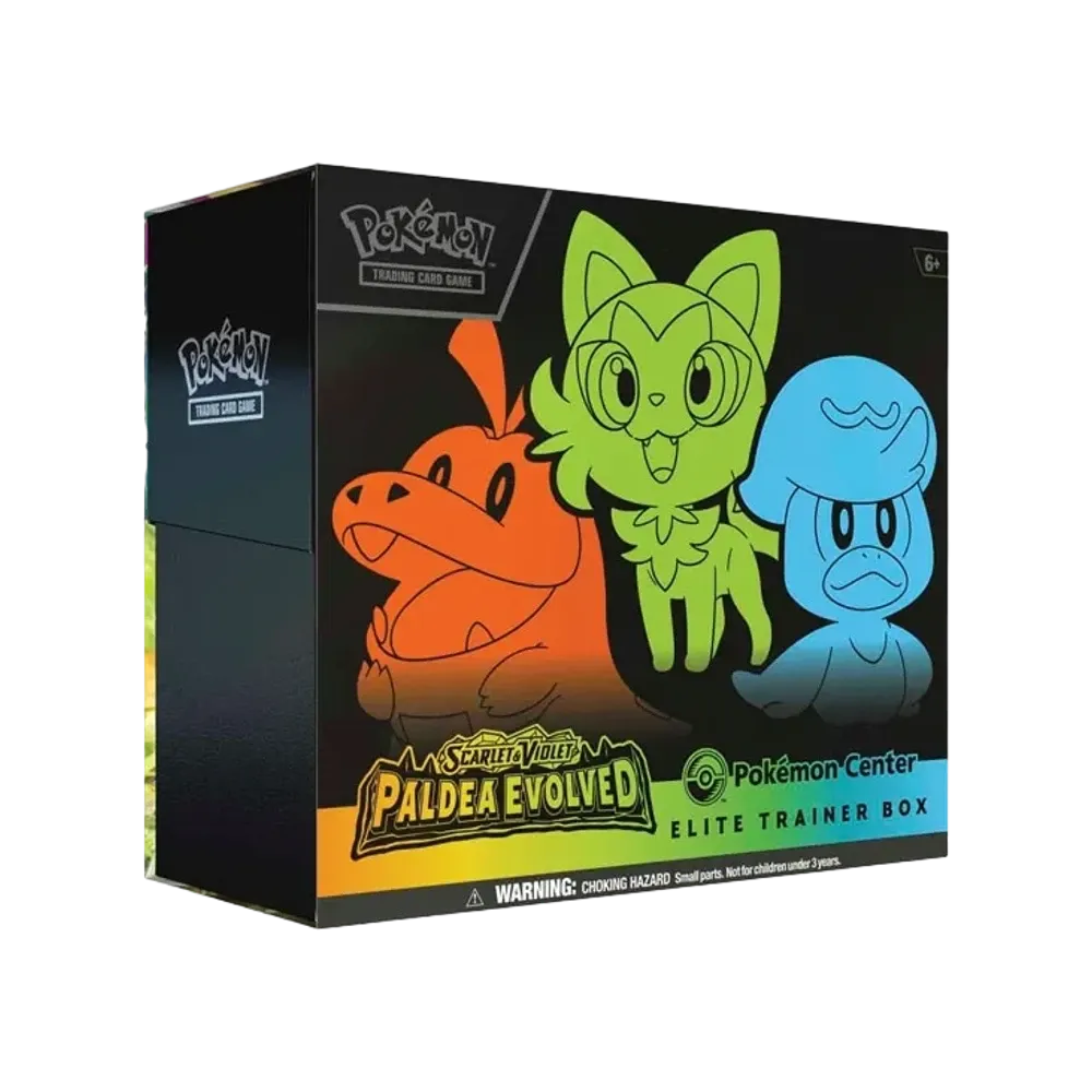 ポケモンカードゲーム 【英語版】 スカーレット&バイオレット パルデアエボルブド ポケモンセンター エリートトレーナーボックス