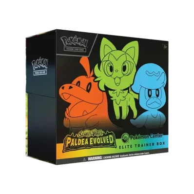 ポケモンカードゲーム 【英語版】 スカーレット&バイオレット パルデアエボルブド ポケモンセンター エリートトレーナーボックス