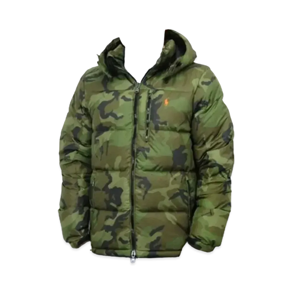 Polo Ralph Lauren Men's Down Hooded Jacket "Camo"