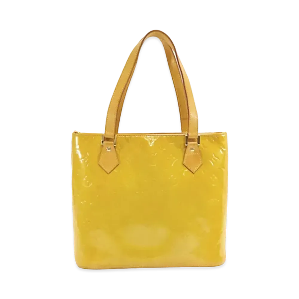 Louis Vuitton Houston Monogram Vernis "Jaune"
