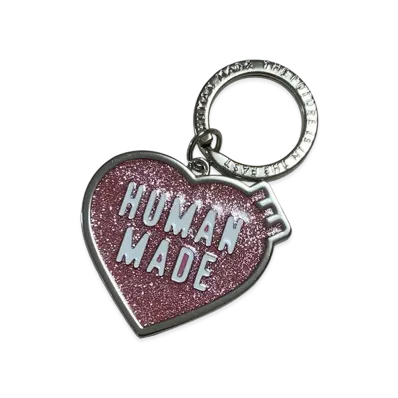 HUMAN MADE Harajuku Exclusive Heart Keyring "Pink"