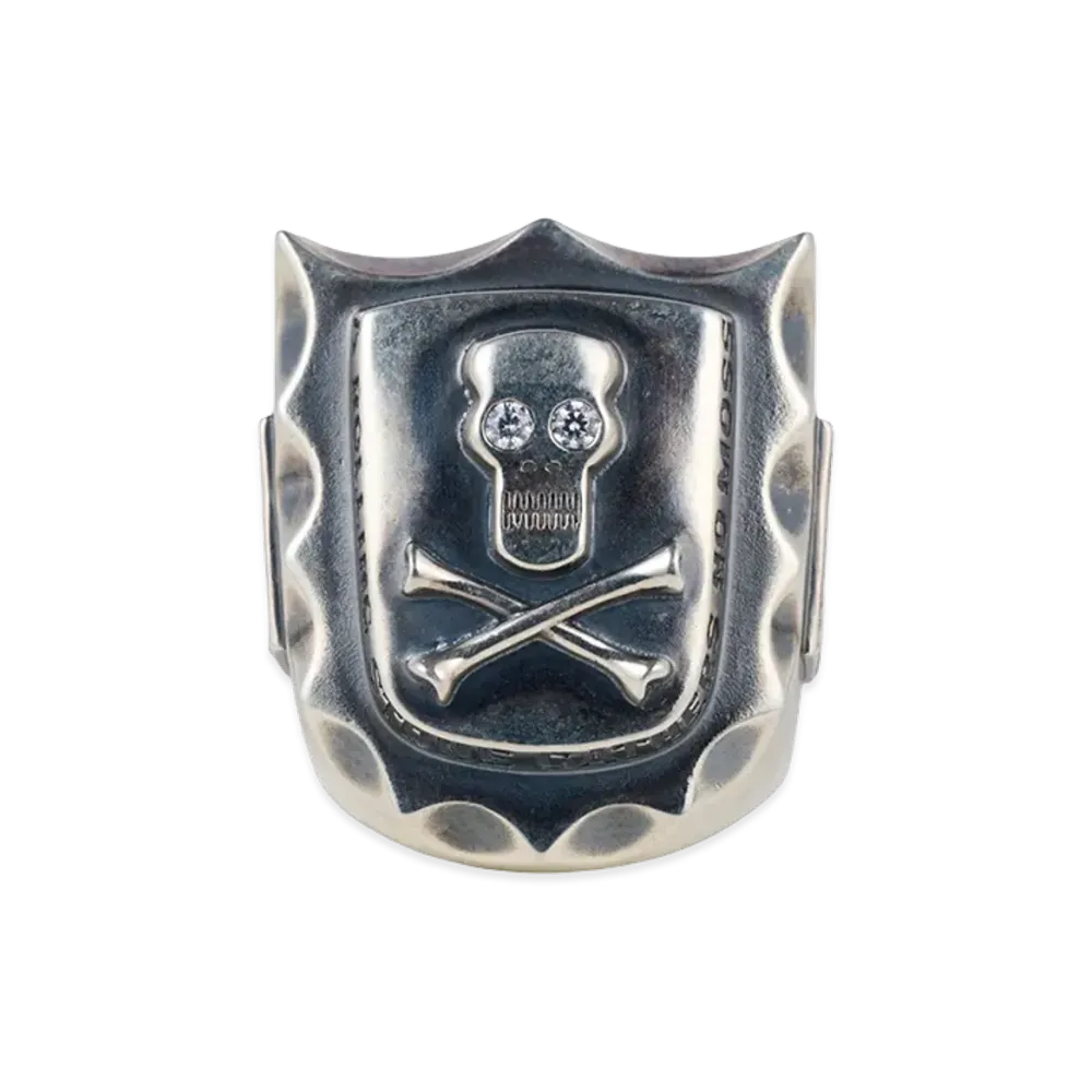 GDC Skull & Bones Ring "Silver"