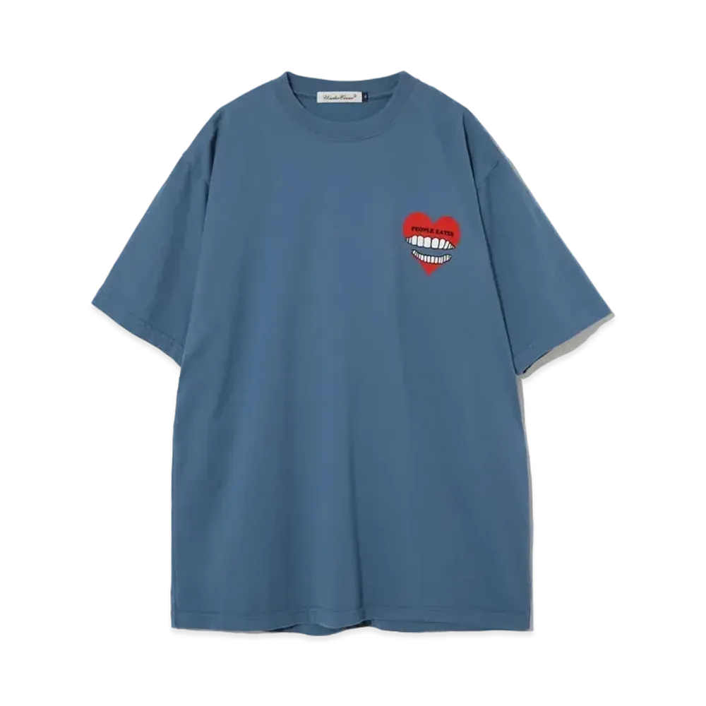 UNDERCOVER Cotton T-shirt "Blue Gray"