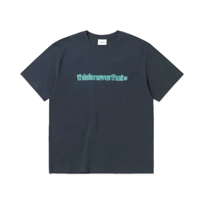 thisisneverthat Cracked T-Logo Tee "Navy"