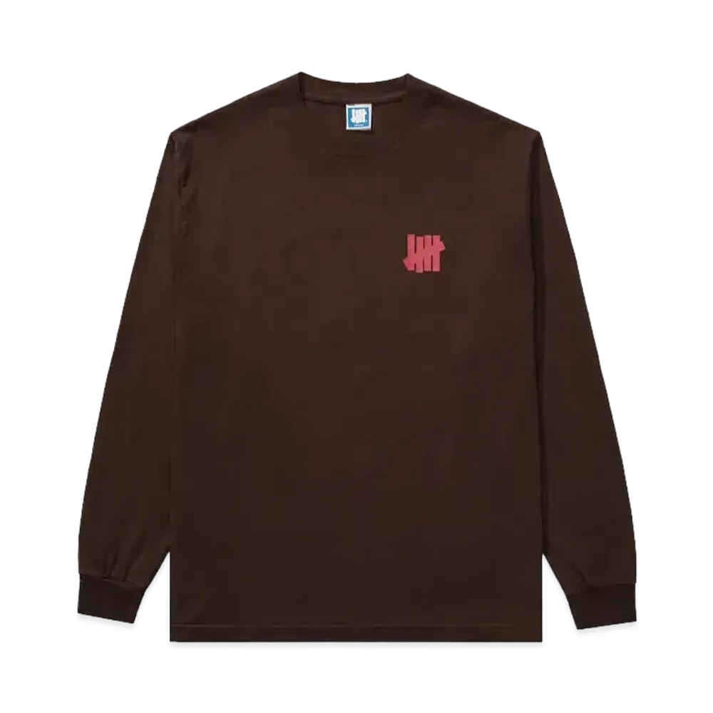 UNDEFEATED Icon L/S Tee 80446 "Brown"