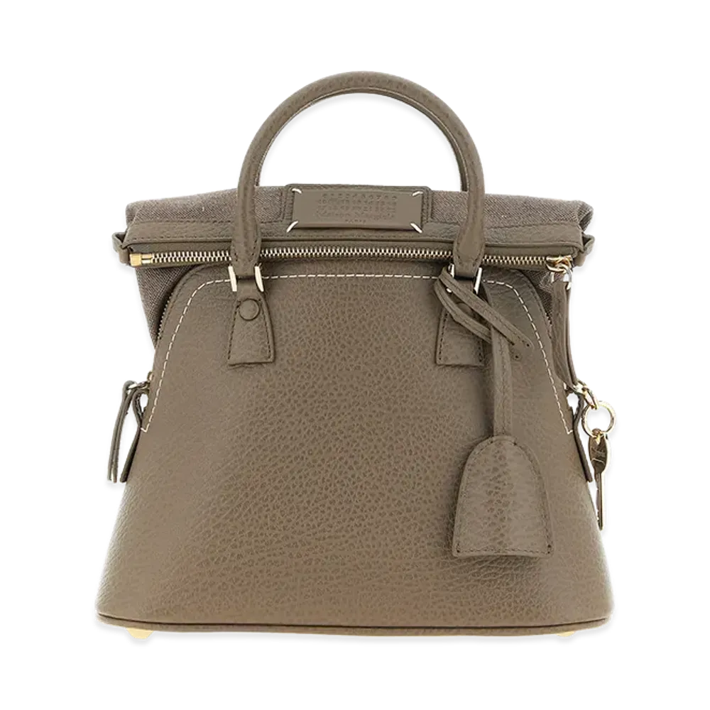 Maison Margiela Women's 5AC Classique Mini Shoulder Bag "Taupe"