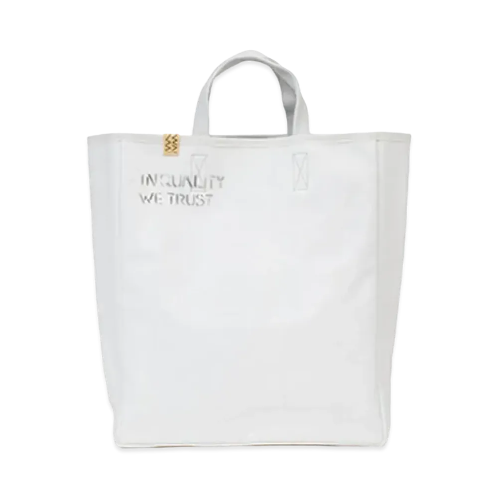 visvim MIL TRADER BAG (M) "White"