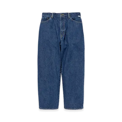 WTAPS Blues Straight / Trousers / Cotton. Denim "Indigo"