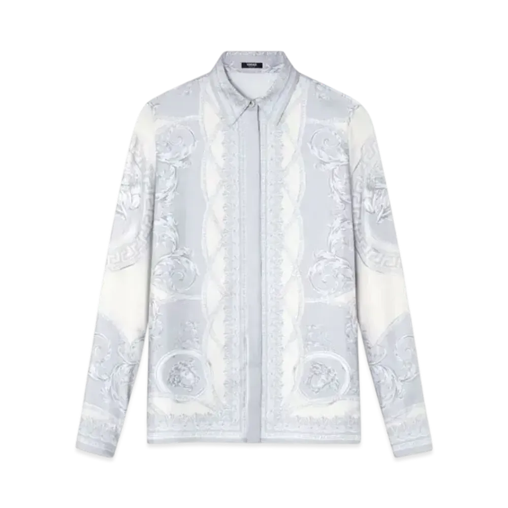 Versace La Coupe des Dieux Silk Shirt "Print"