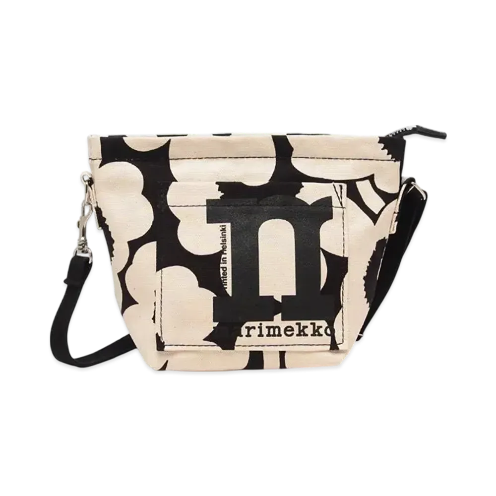 Marimekko Mono Mini Crossbody Unikko Cotton "Black"