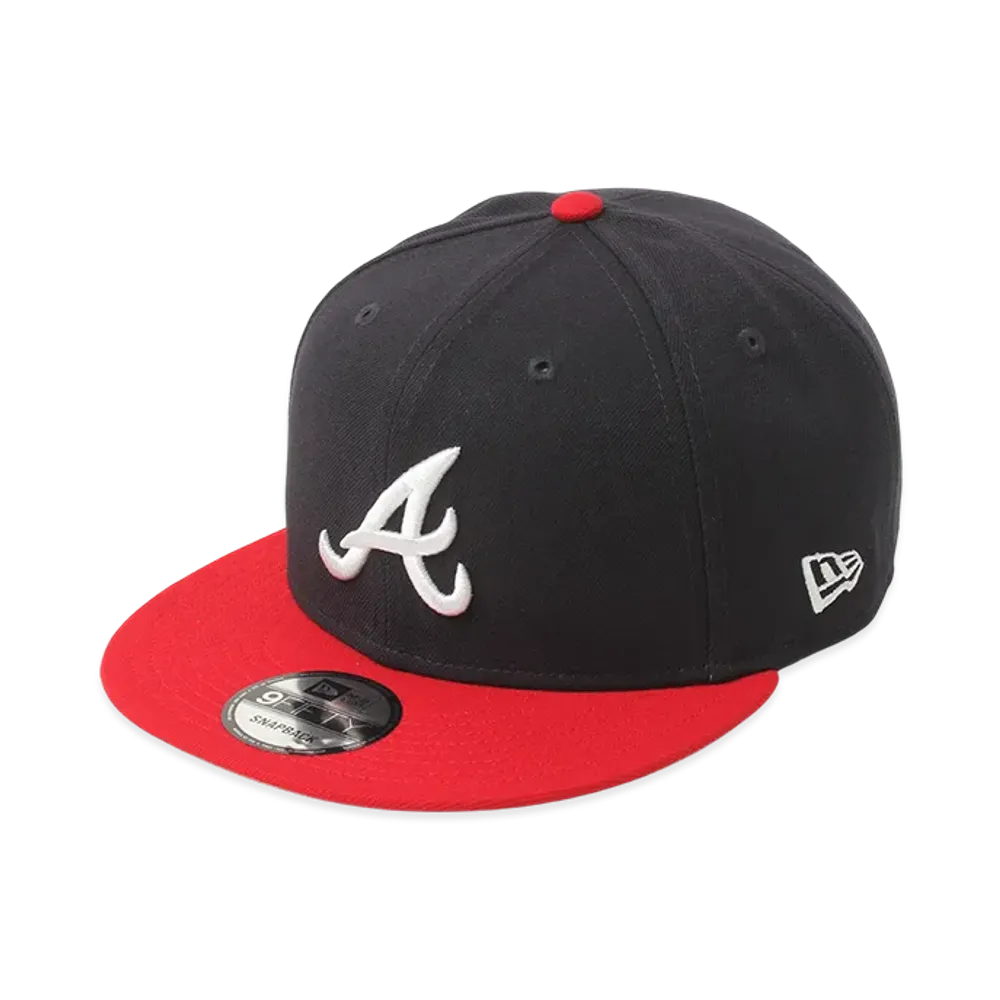 NEW ERA MLB Basic Snap 9Fifty Atlanta Braves "Navy/Red"