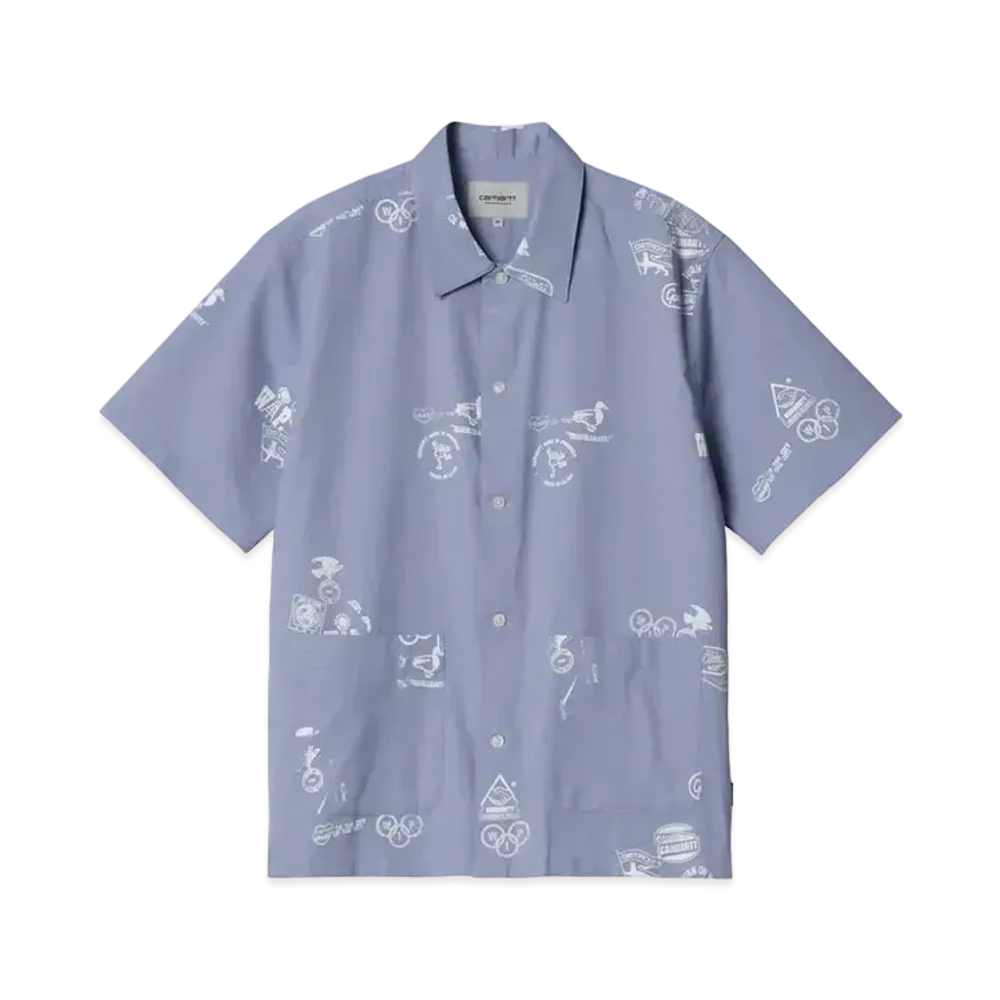 Carhartt S/S Stamp Shirt "Blue"