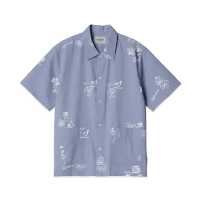 Carhartt S/S Stamp Shirt "Blue"