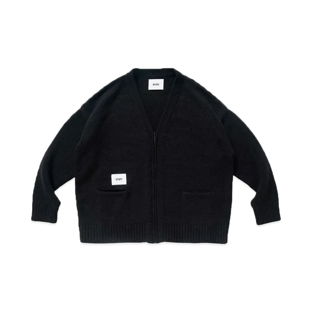 WTAPS Palmer / Sweater / Acrylic "Black"