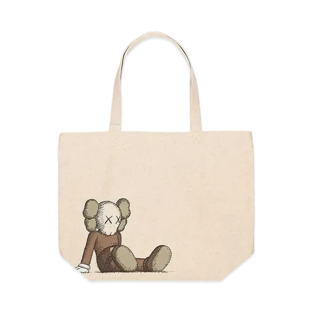 Uniqlo KAWS Holiday Tote Bag "Natural"