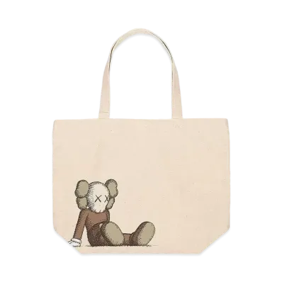 Uniqlo KAWS Holiday Tote Bag "Natural"