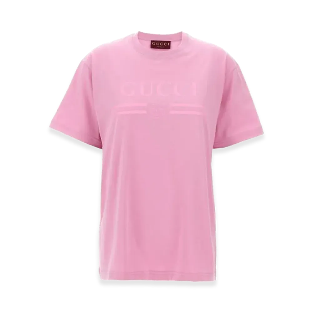GUCCI Women's T-Shirt "Smooth Pink"