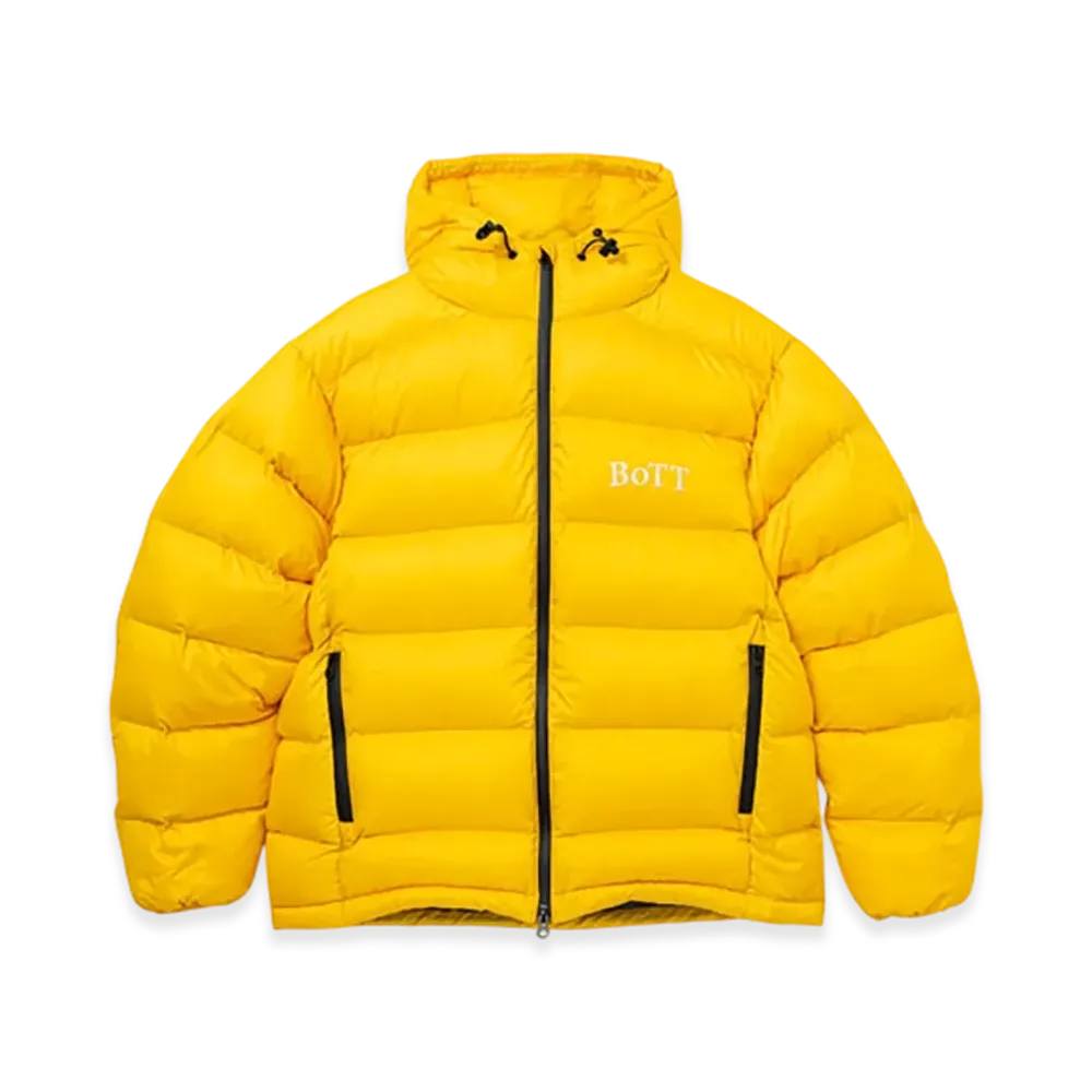 BoTT Hooded Puffer Jacket "Yellow"