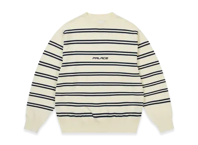 PALACE P-Stripe Knit "Beige"