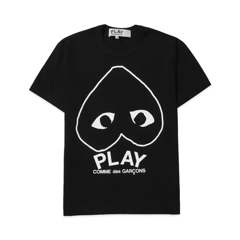 PLAY COMME des GARCONS AX-T114-051 "Black"