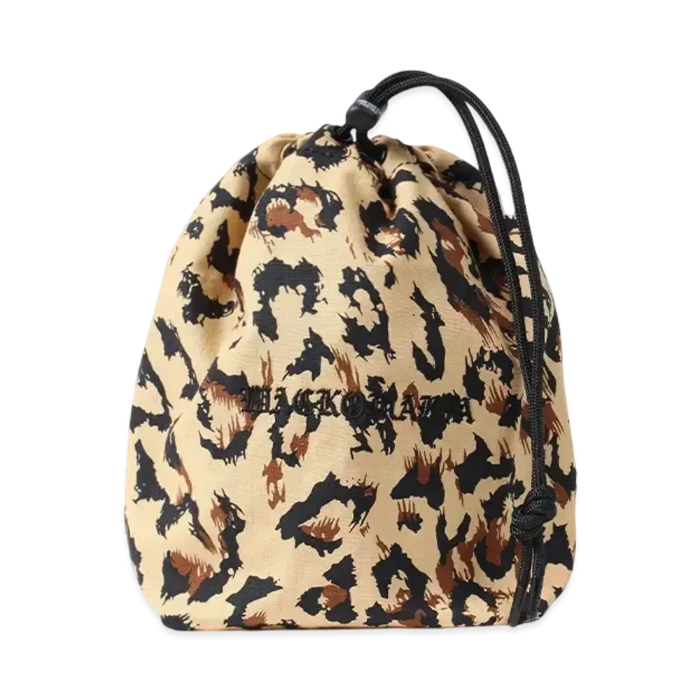 WACKO MARIA Drawstring Bag "Leopard"