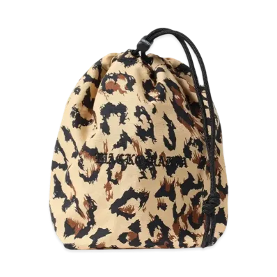 WACKO MARIA Drawstring Bag "Leopard"