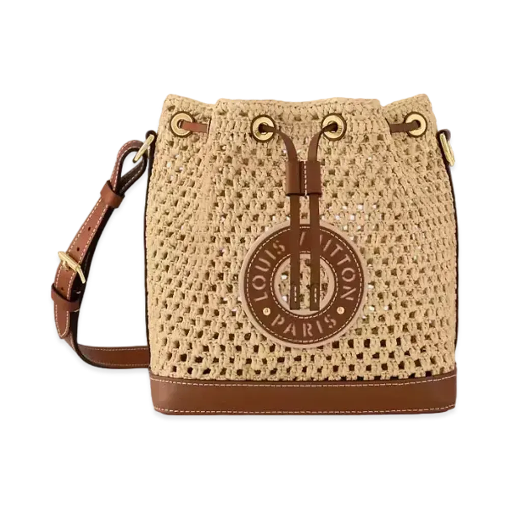 Louis Vuitton Noe BB Raffia "Natural Tan"