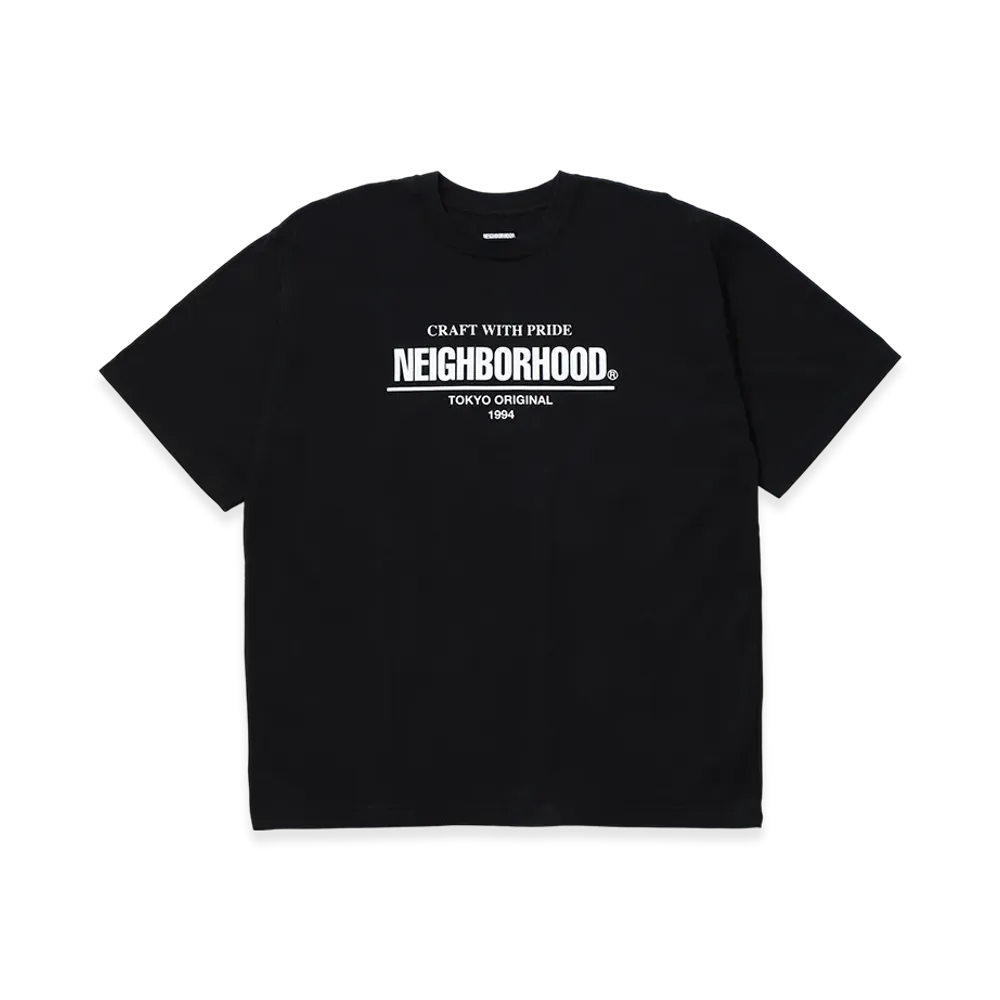 NEIGHBORHOOD NH . Tee SS-1 "Black"