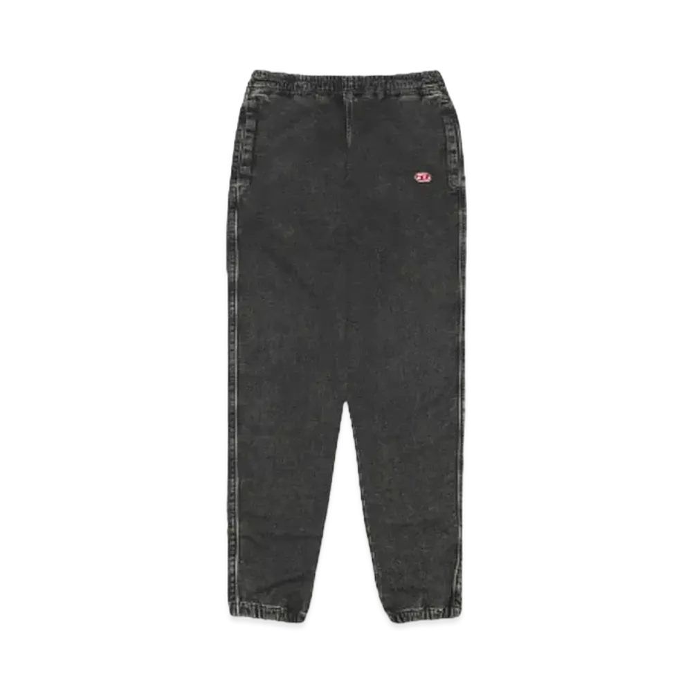 DIESEL Tapered D-Lab Track Denim "BLACK/DARK GRAY"