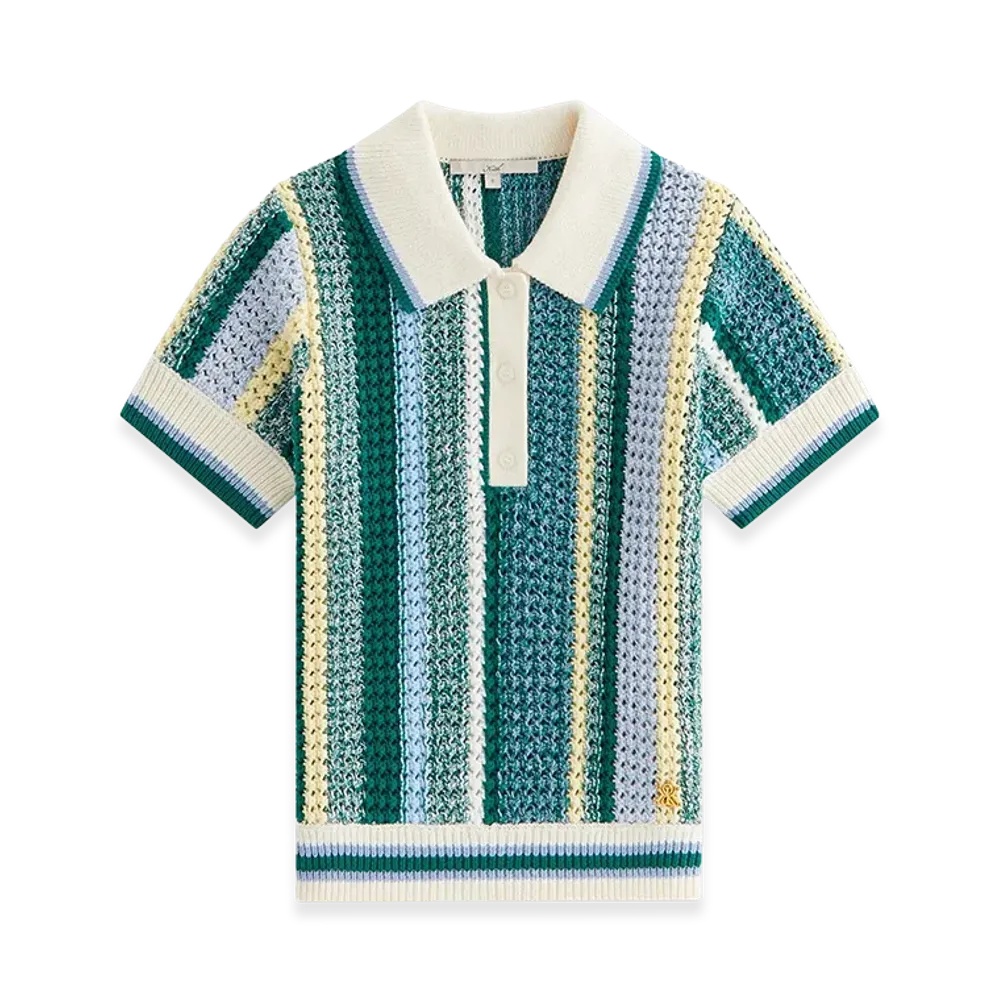 Kith Women's Riven Crochet Polo "Majestic"