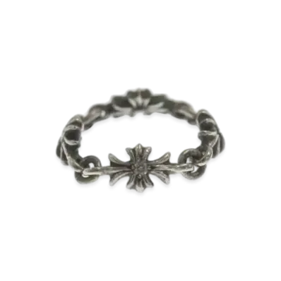 Chrome Hearts Tiny E CH Plus Ring Diamond "Silver"