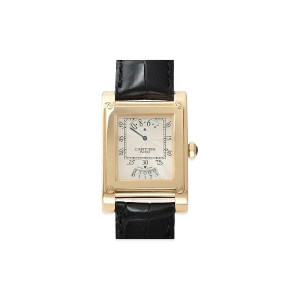 Cartier Tank A Vis Time & Calendar "Silver" W1534451
