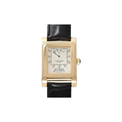 Cartier Tank A Vis Time & Calendar "Silver" W1534451