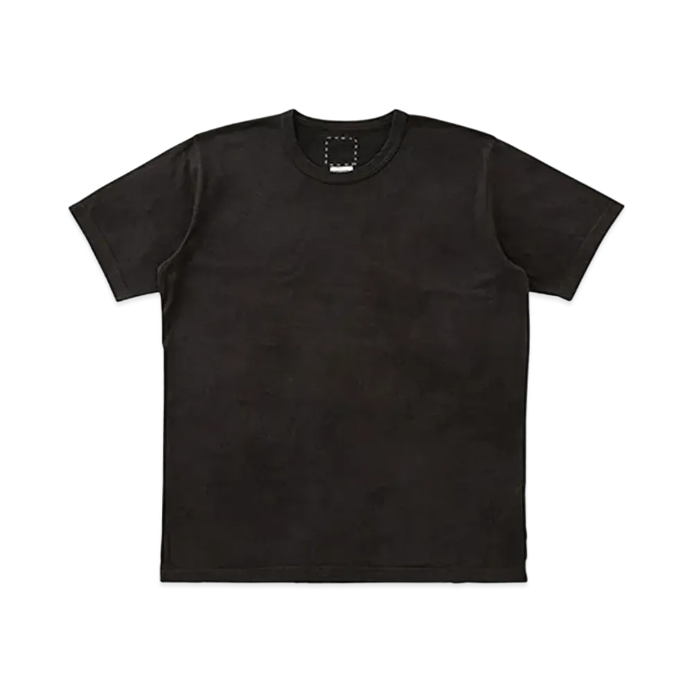 visvim WIDE TEE S/S (UNEVEN DYE) "Black"