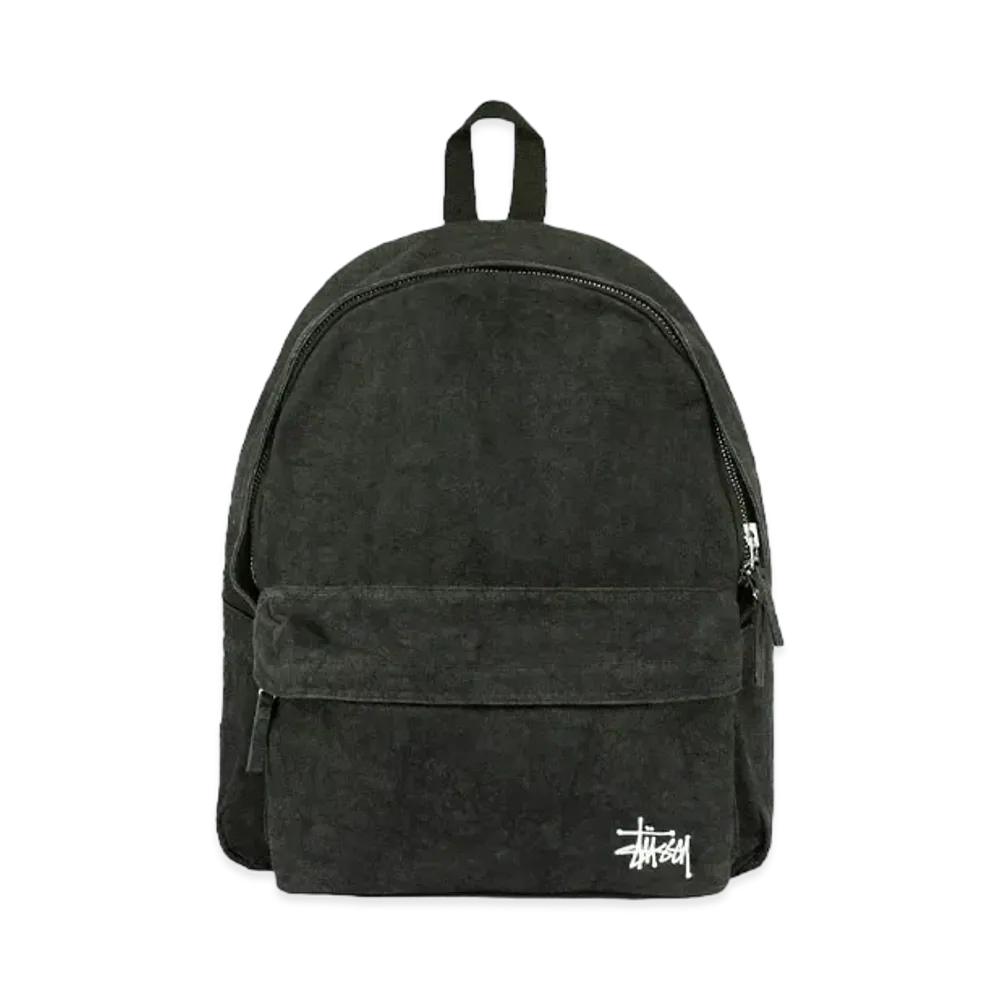 Stussy Canvas Backpack "Washed Black" (FA24)