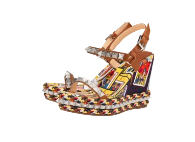 Christian Louboutin Pyraclou 110 mm "Multicolor"