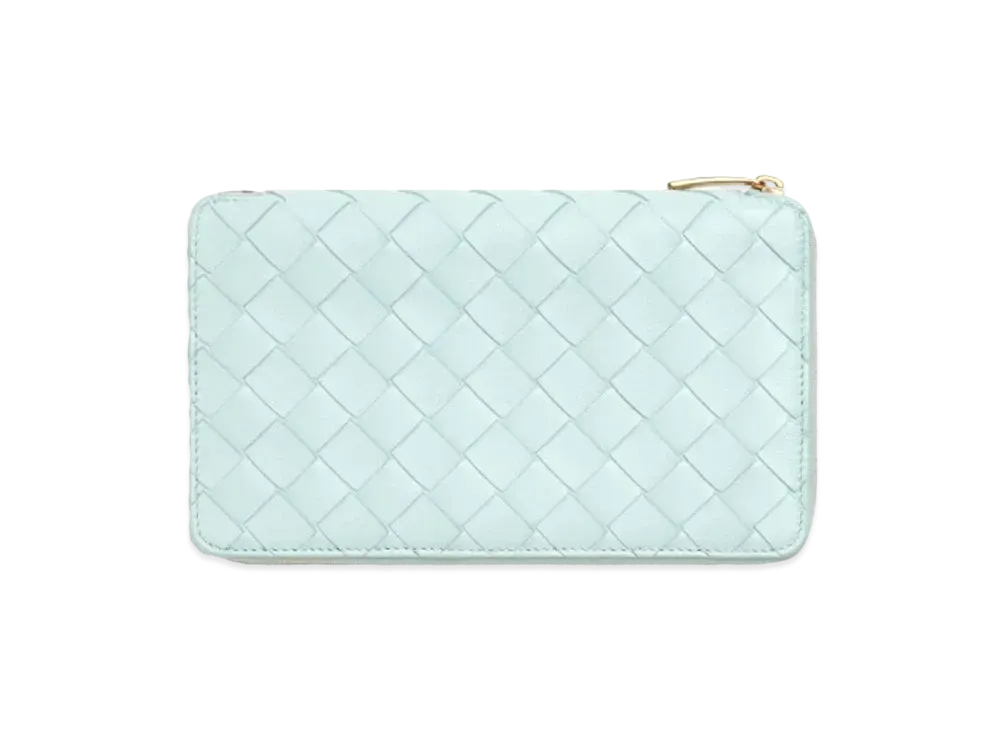 Bottega Veneta Travel Organiser "Teal Washed"