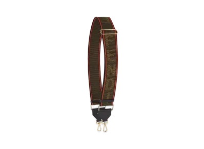 FENDI Strap You Ribbon Shoulder Strap "Green"