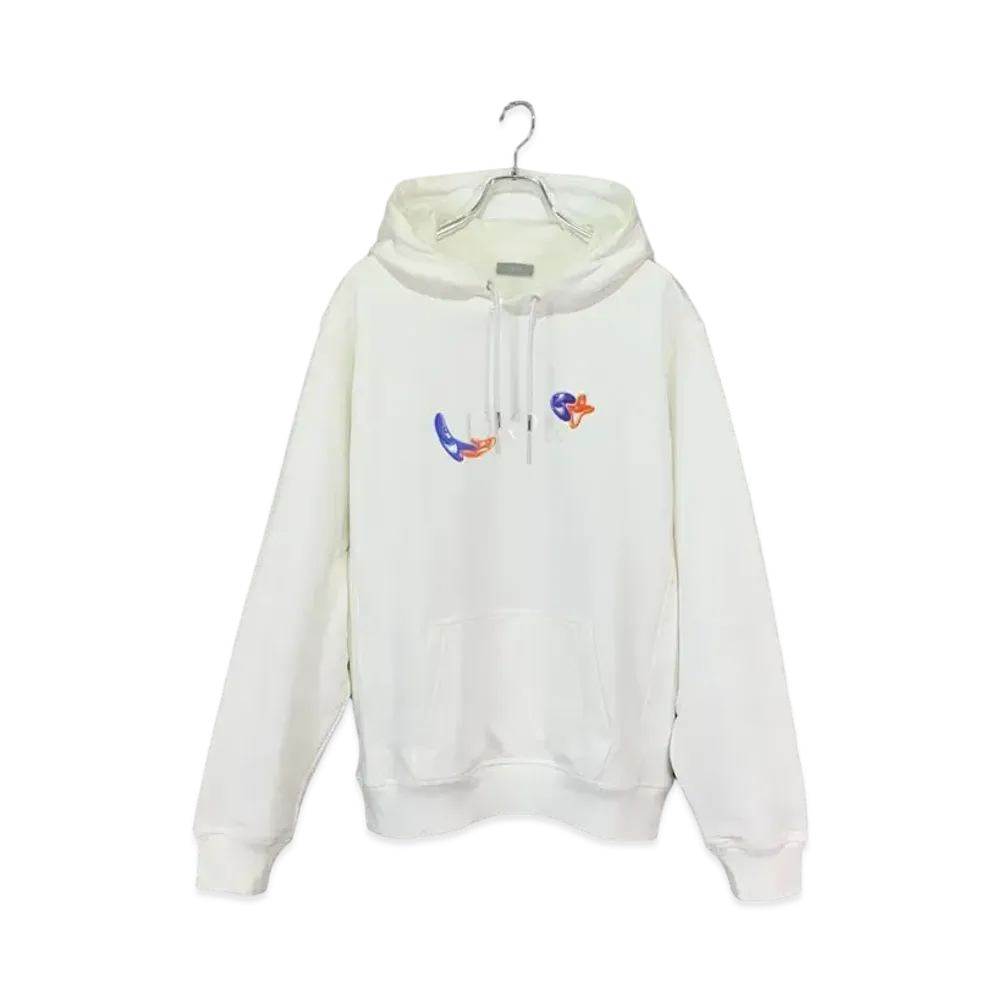 Dior x Kenny Scharf Men's Oversize Hooded Sweatshirt "White"