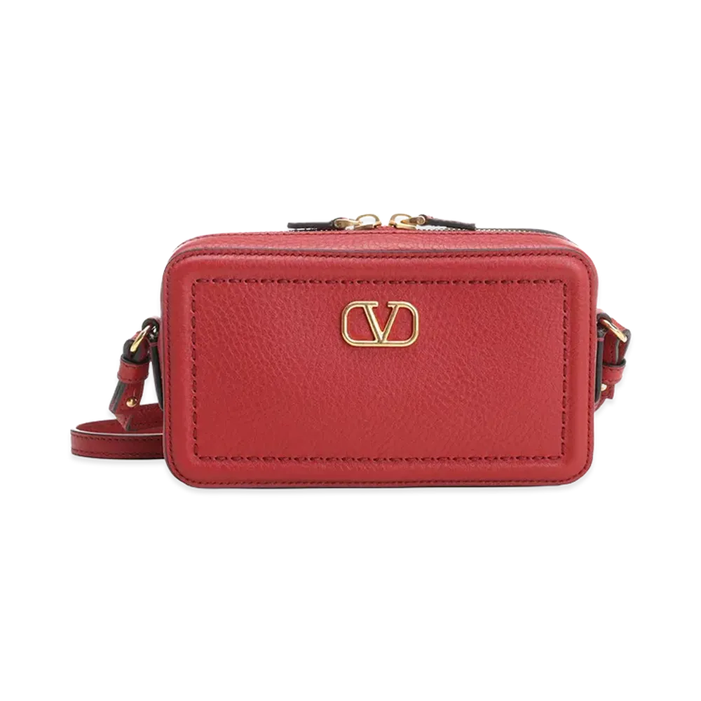 Valentino Women's "Alltime" Shoulder Bag "Red"