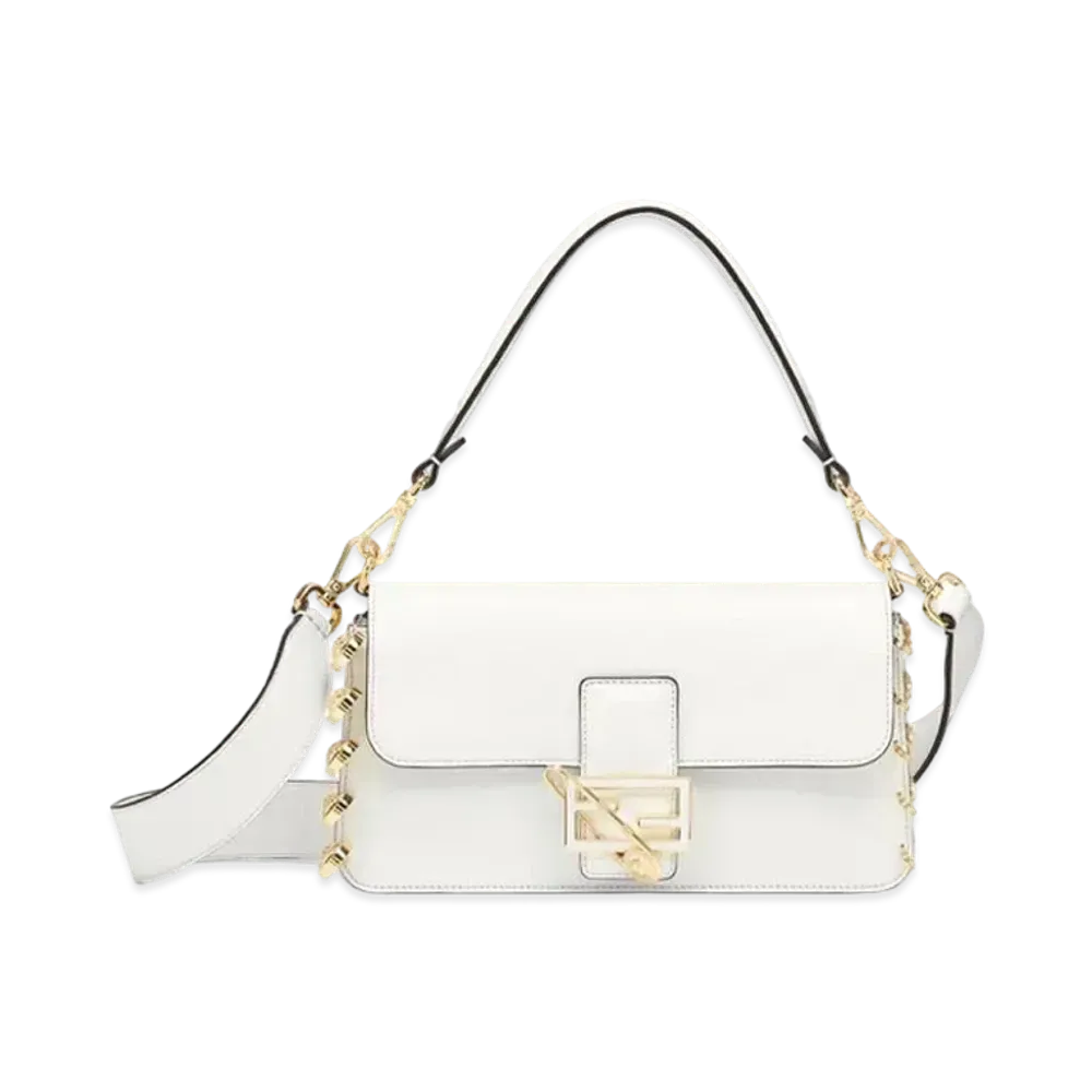 FENDI x Versace Fendace White Leather Bag "White"
