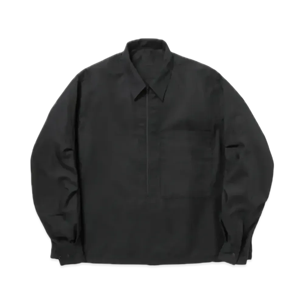 DAIWA PIER39 W's Tech Half Zip Shirt L/S "Black"