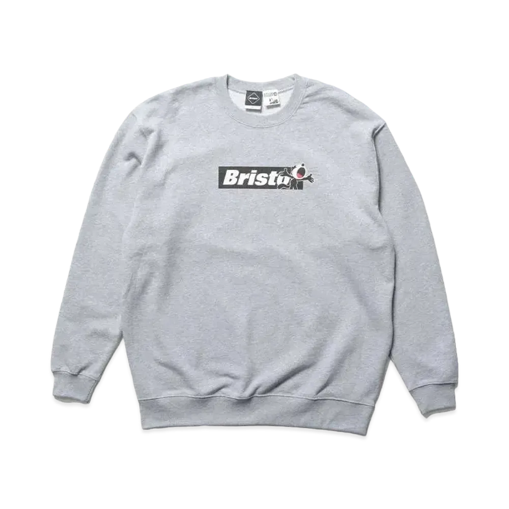 F.C.REAL BRISTOL Felix The Cat Supporter Crewneck Sweat "Gray"