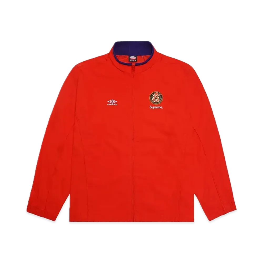 Supreme x Umbro Cotton Ripstop Track Jacket "Red"